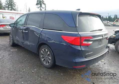 2022 Honda Odyssey Ex-L z USA, uszkodzony, nr VIN 5FNRL6H78NB060832